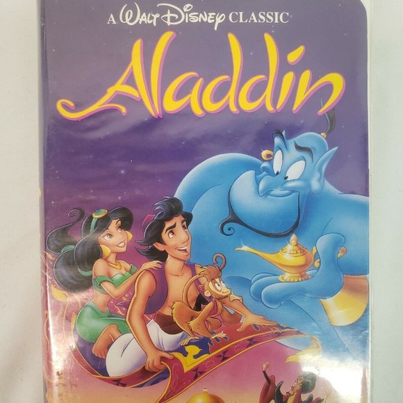 ALADDIN (VHS, 1992) CLASSIC BLACK DIAMOND